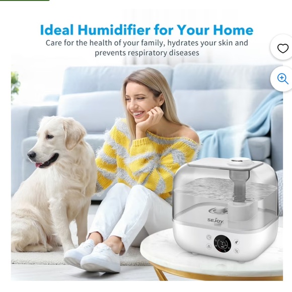 Sejoy Humidifier for Room - Picture 5 of 9